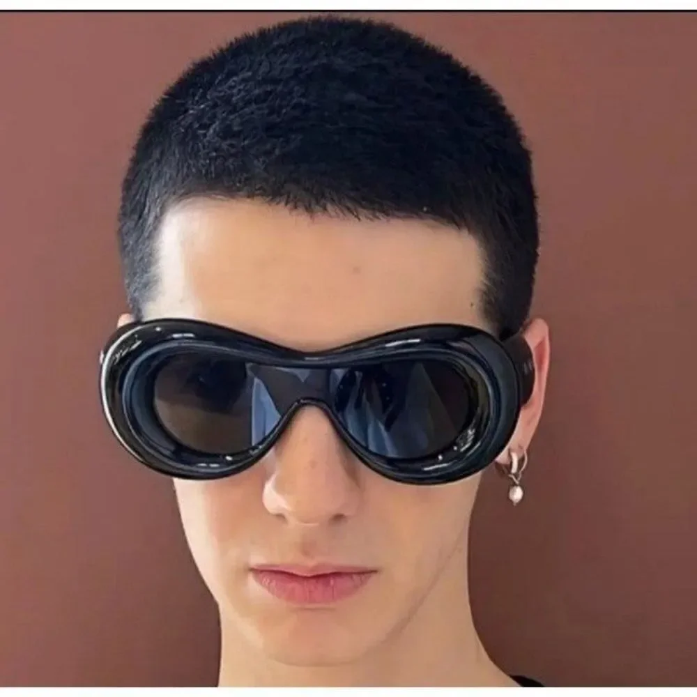 Fururistic Inflated Cat Eye Sunglasses unisex